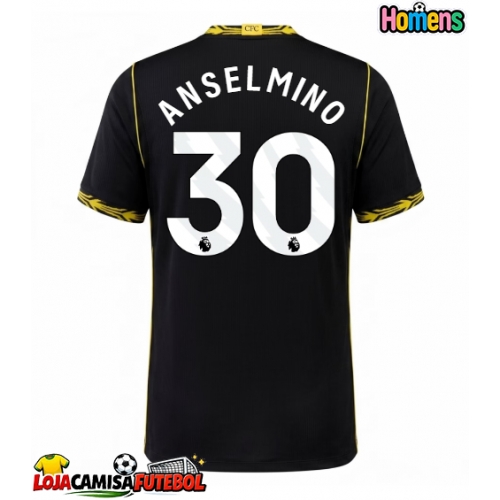 Camisa de Futebol Chelsea Aaron Anselmino #30 Equipamento Secundário 2026-27 Manga Curta